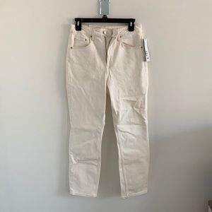 Off-White Straight Cut Jean